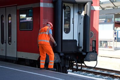 railroad workers