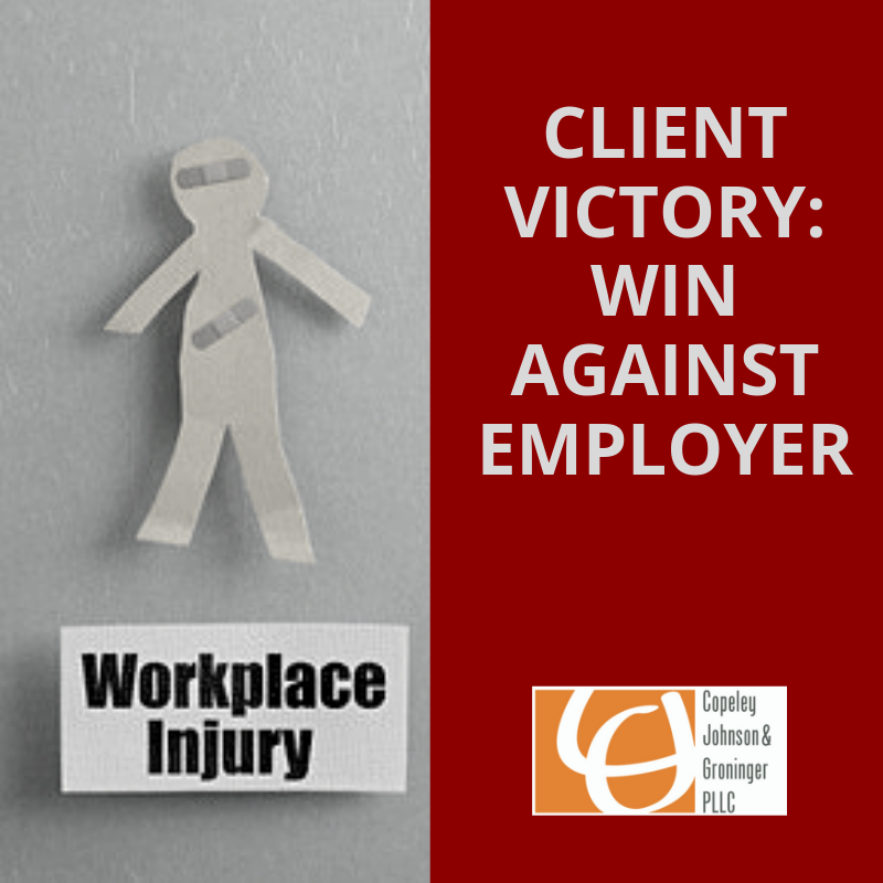 Client Victory: Win Against Employer 1