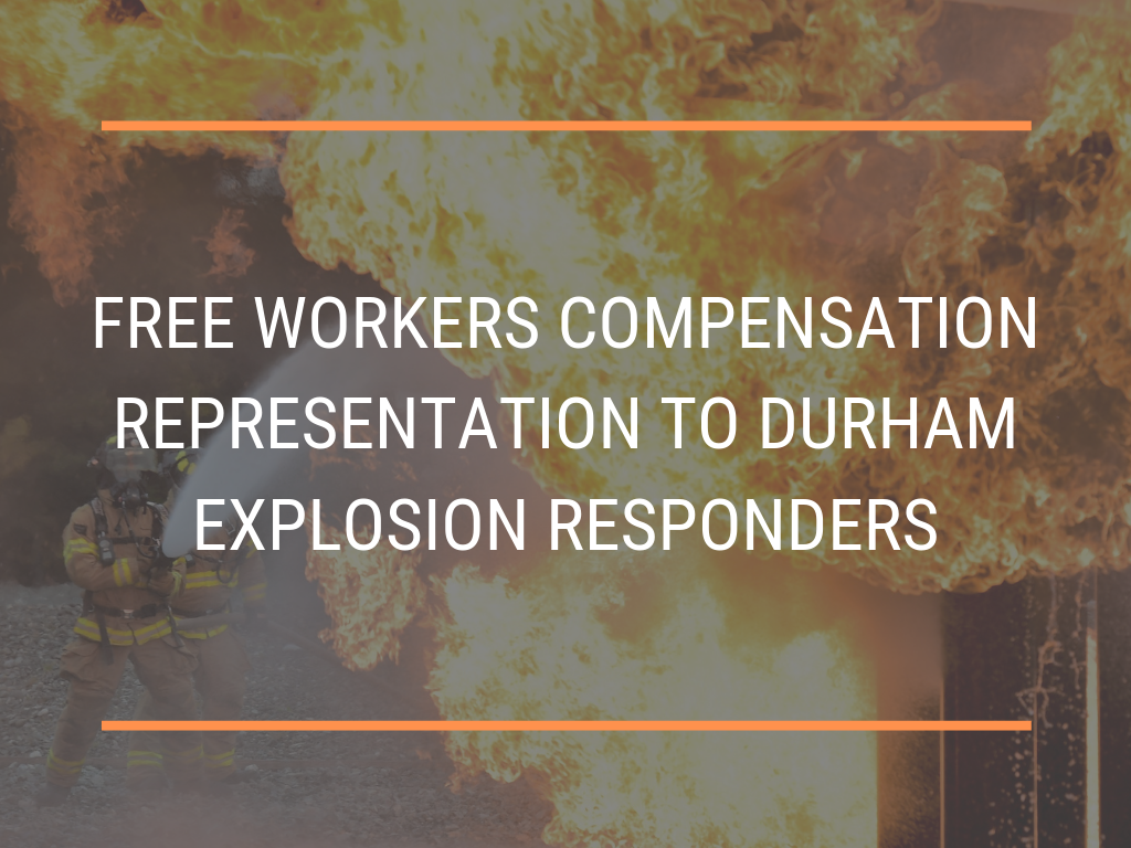First Responder Injuries and the Durham Explosion